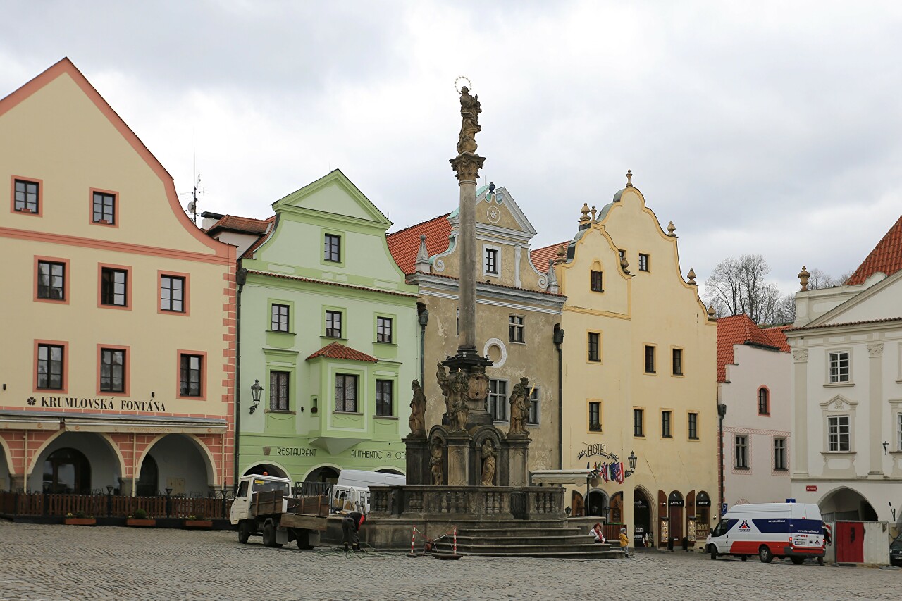 Square of Svornosti,  Český Krumlov