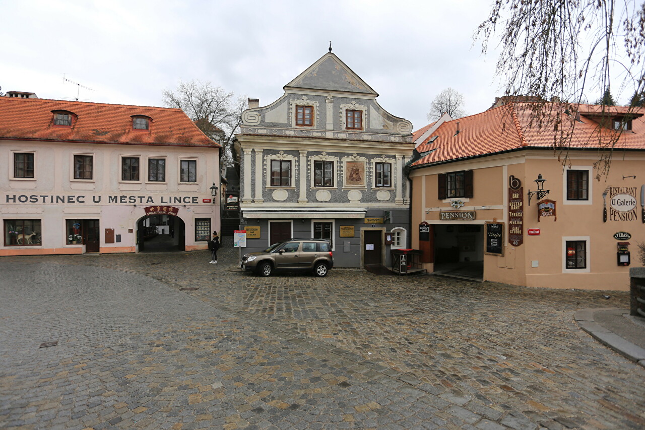 Linecká Street, Český Krumlov