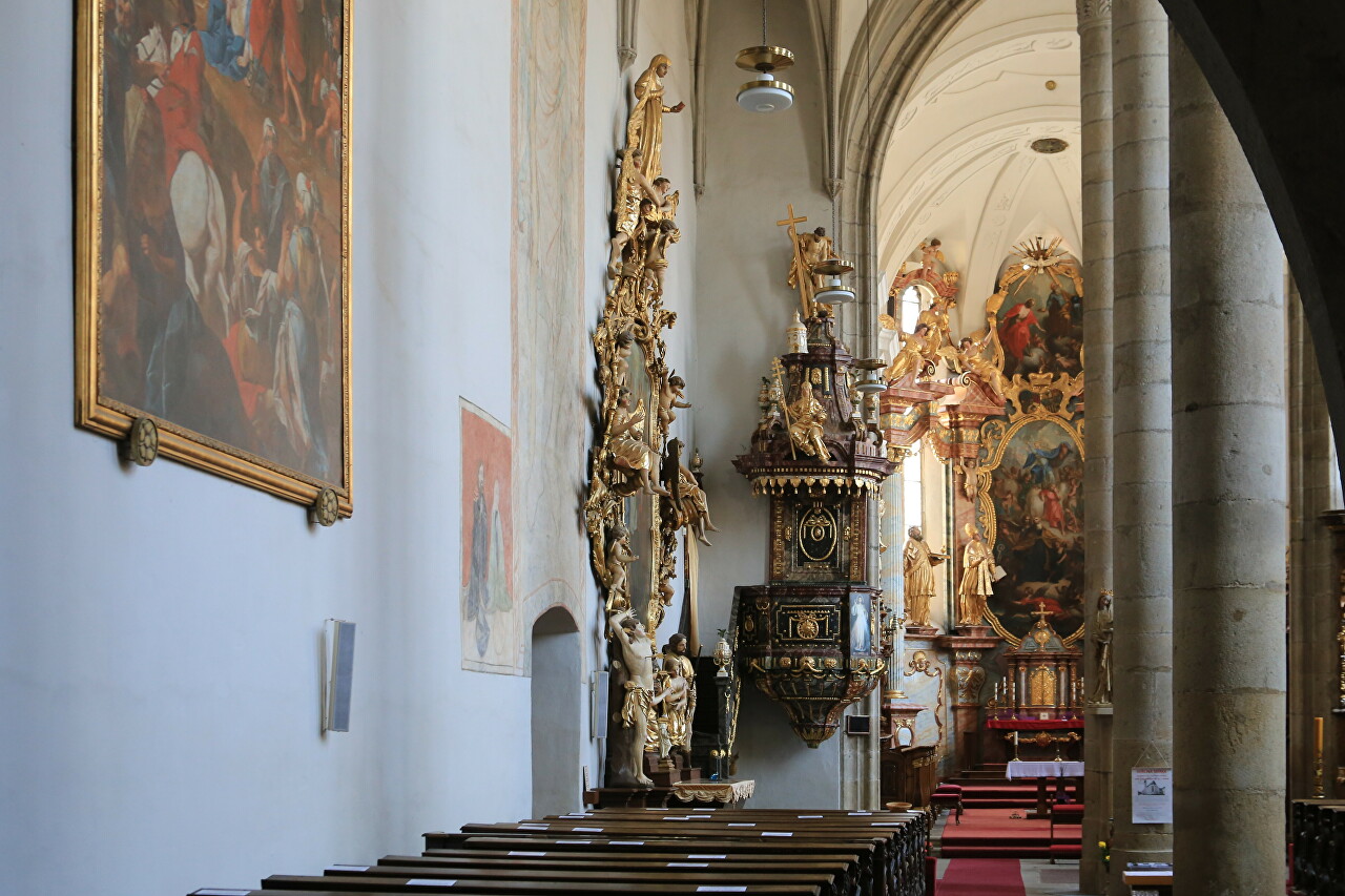 Kostel sv. Jiljí a Panny Marie Královny, Třeboň